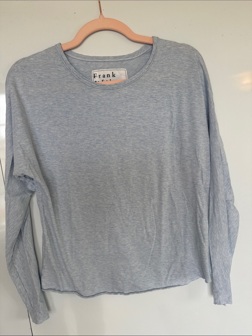 Frank & Eileen Light Blue Long Sleeve Tee